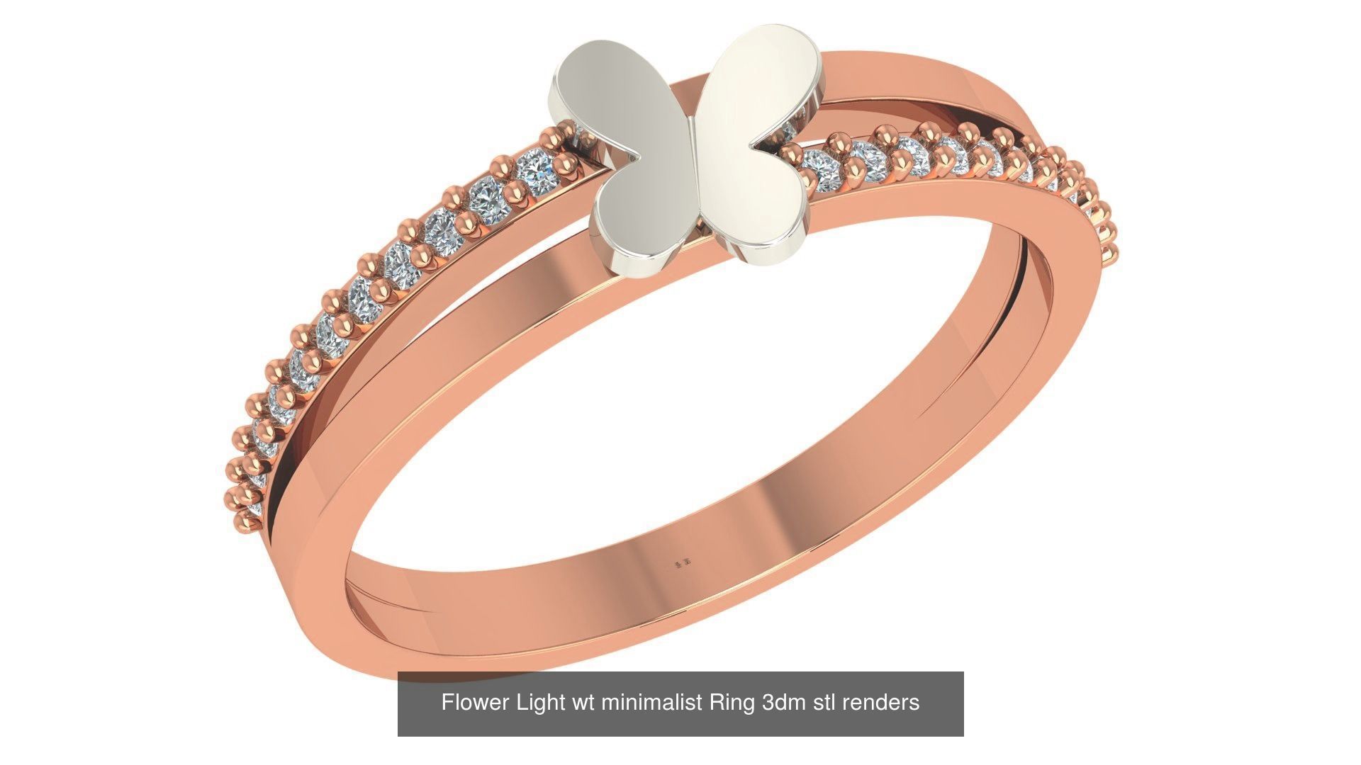 221  Diamond Ring renders 3dm stl details  3D Model Collection_199