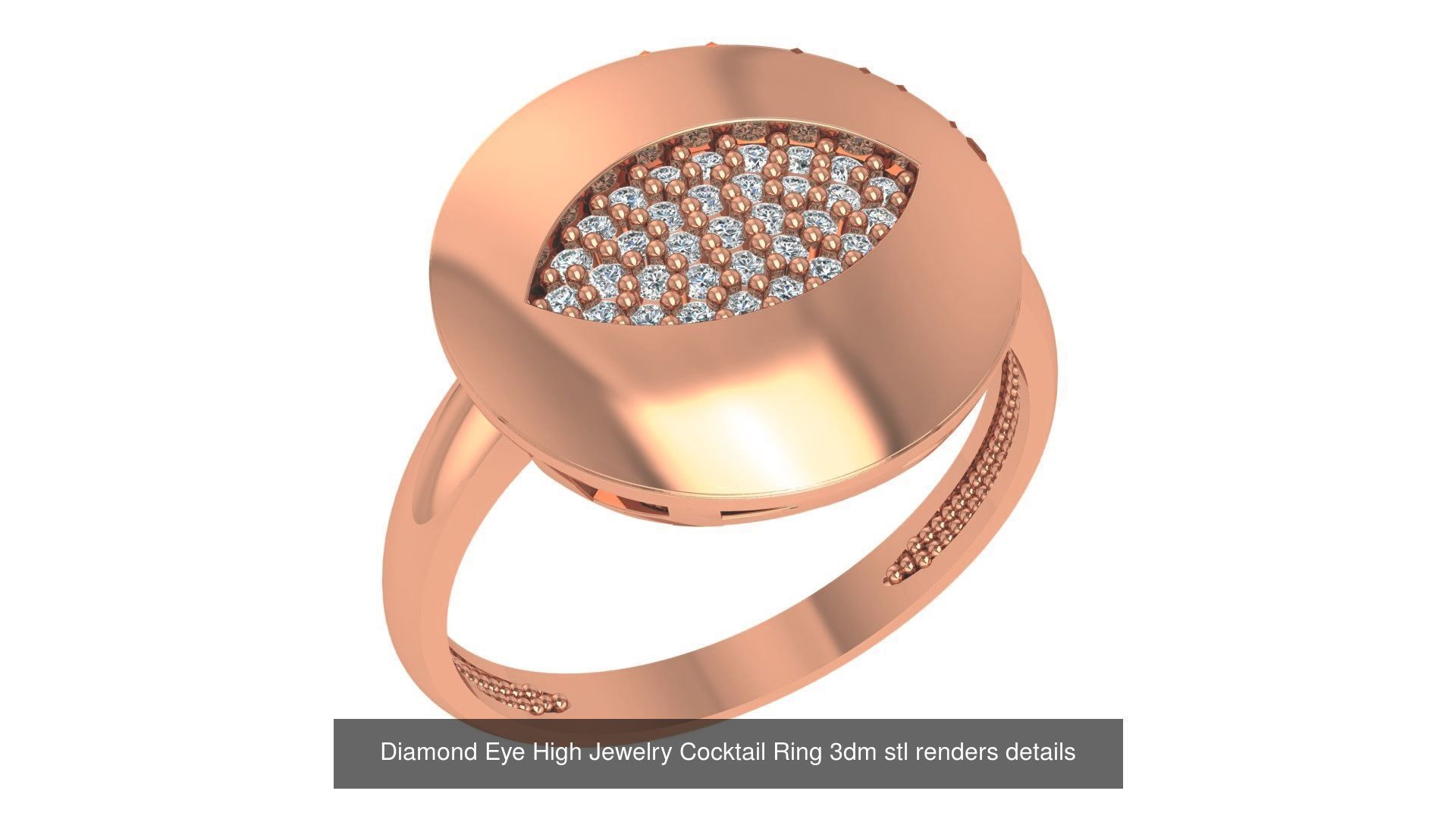 221  Diamond Ring renders 3dm stl details  3D Model Collection_143
