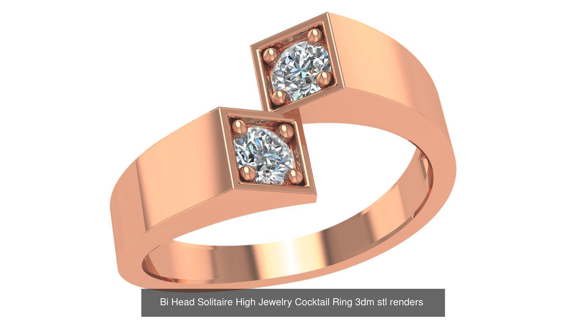 221  Diamond Ring renders 3dm stl details  3D Model Collection_155