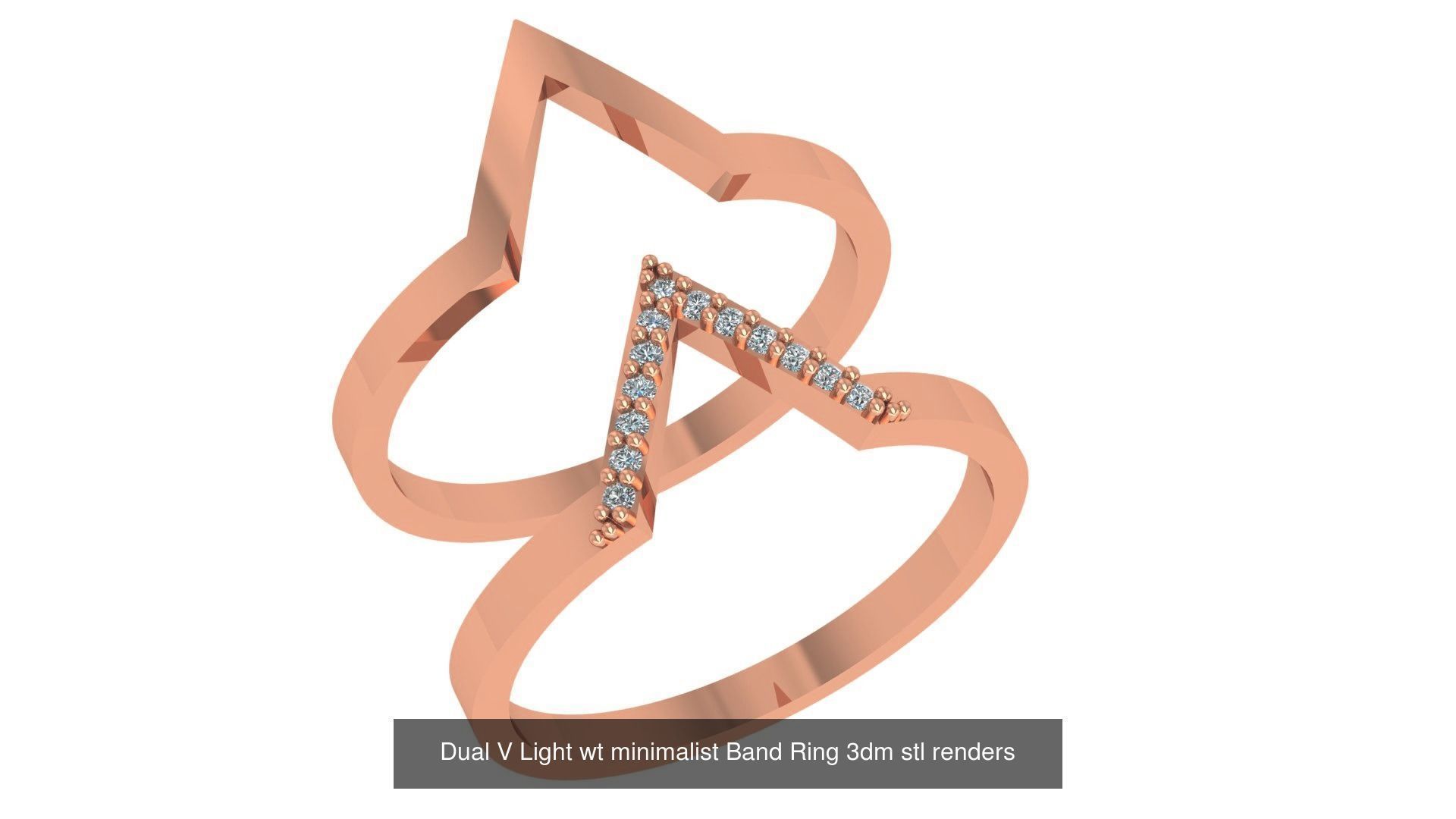 221  Diamond Ring renders 3dm stl details  3D Model Collection_54