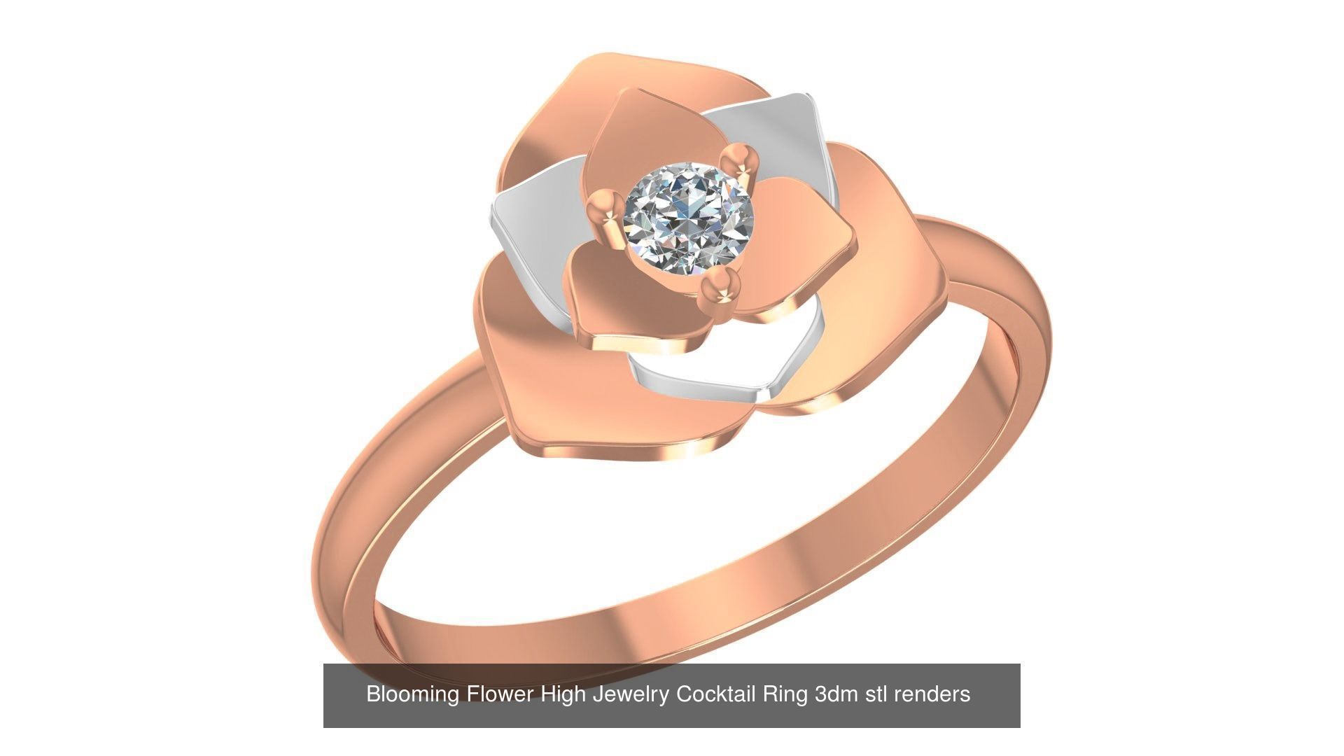 221  Diamond Ring renders 3dm stl details  3D Model Collection_178
