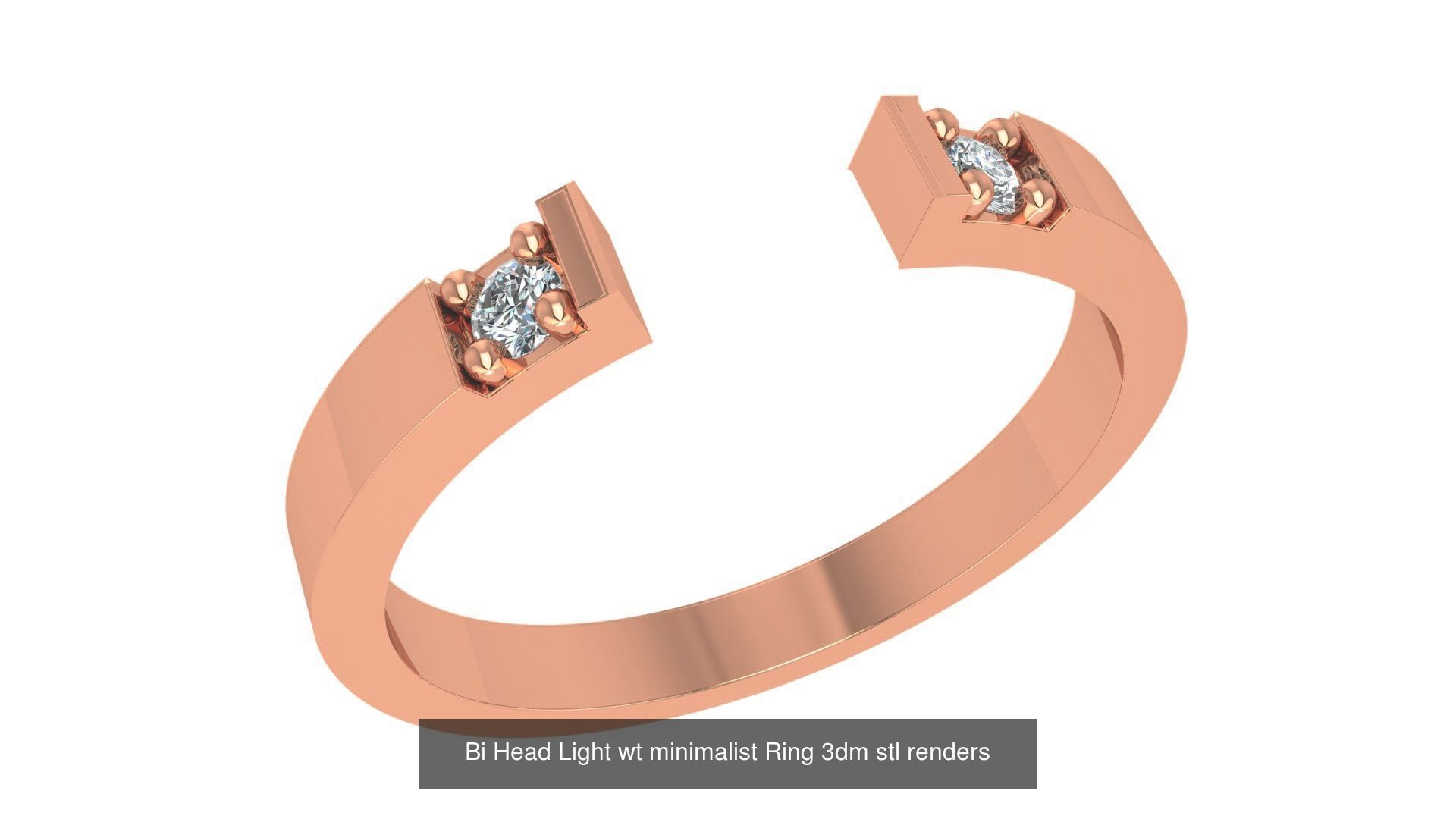 221  Diamond Ring renders 3dm stl details  3D Model Collection_57