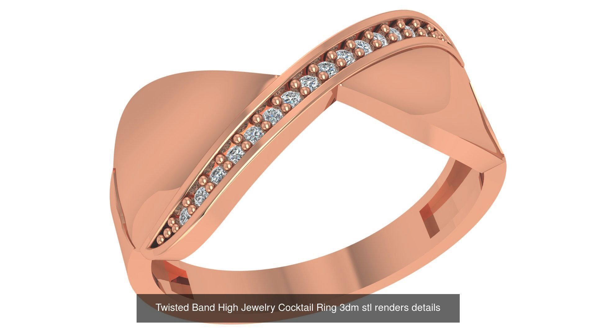 221  Diamond Ring renders 3dm stl details  3D Model Collection_193