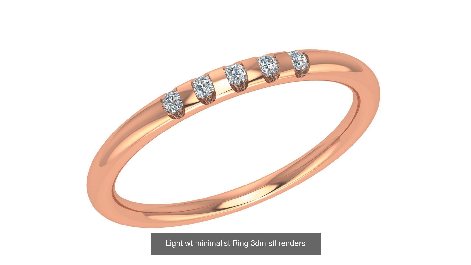 221  Diamond Ring renders 3dm stl details  3D Model Collection_123