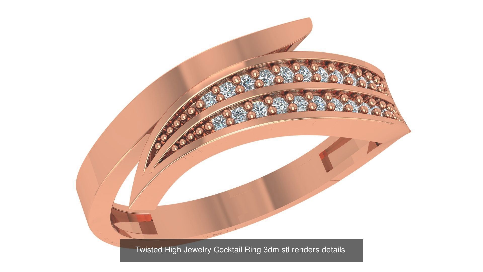 221  Diamond Ring renders 3dm stl details  3D Model Collection_184