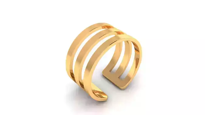 Ring M158 The luxury female abstract ring wedding