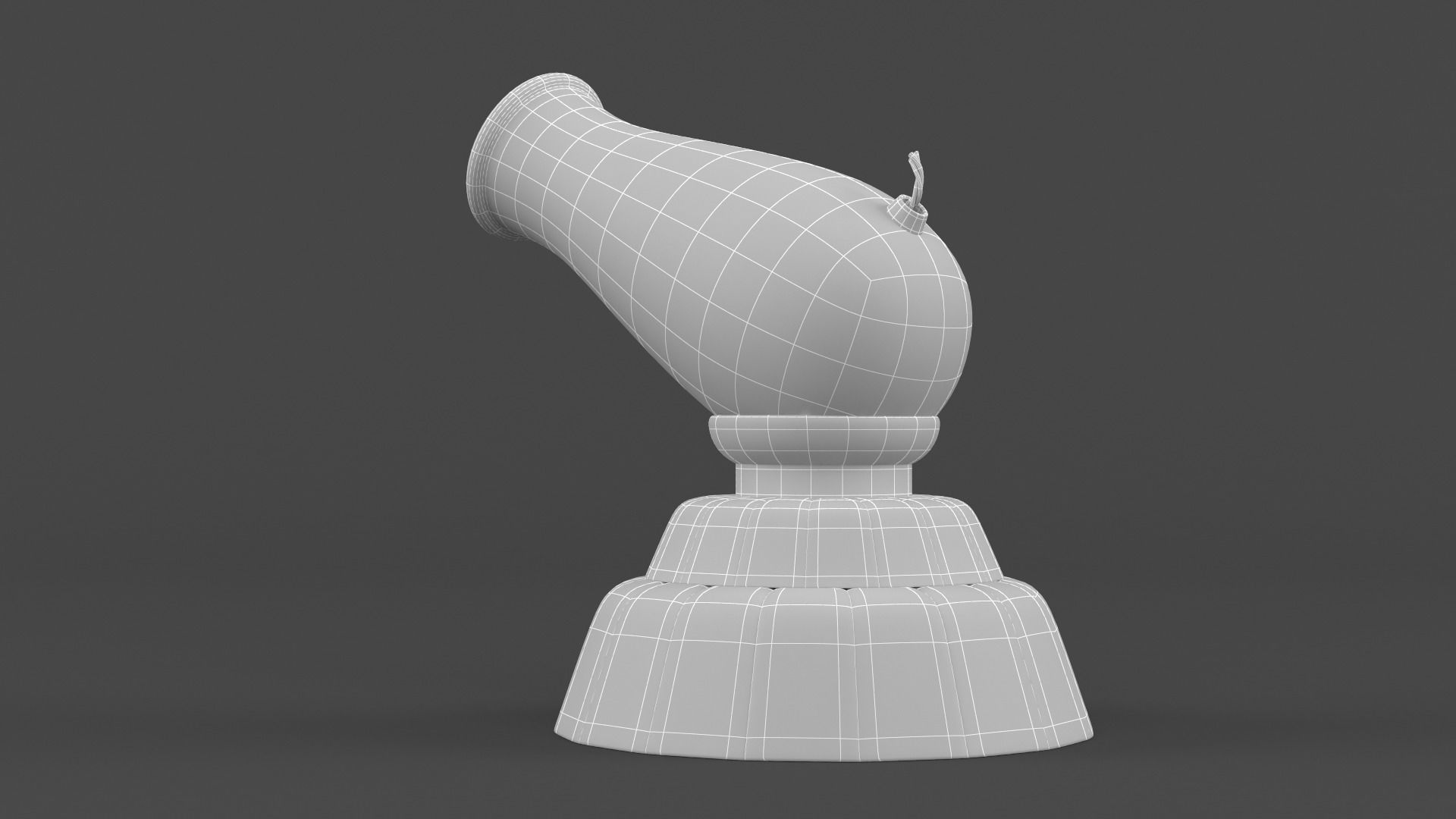 Circus Cannon 3D model_7