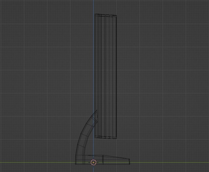 Monitor Free low-poly 3D model_9