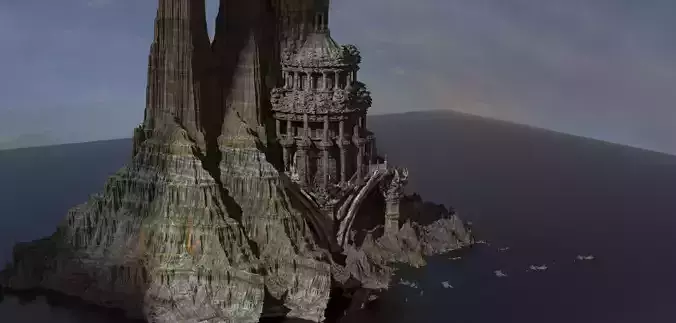 Mali i Thate Mountain retreat temple