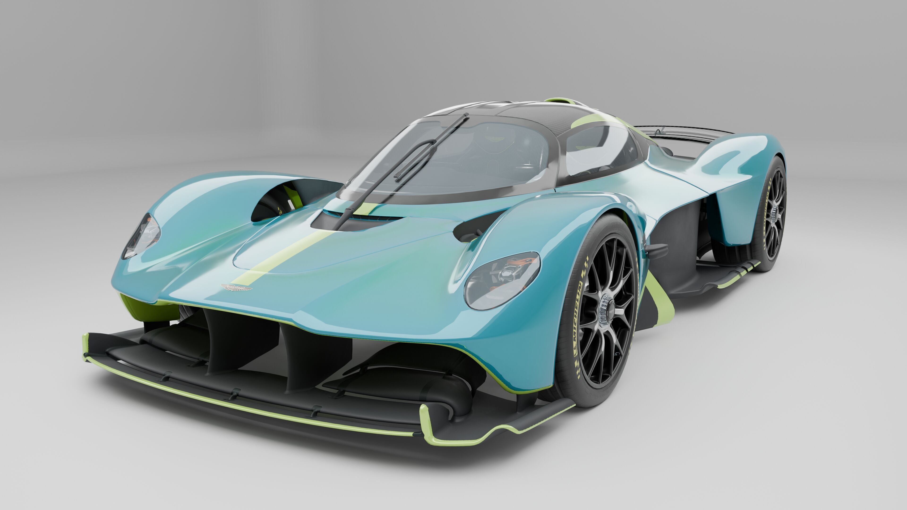 Aston Martin Valkyrie 3D model_1
