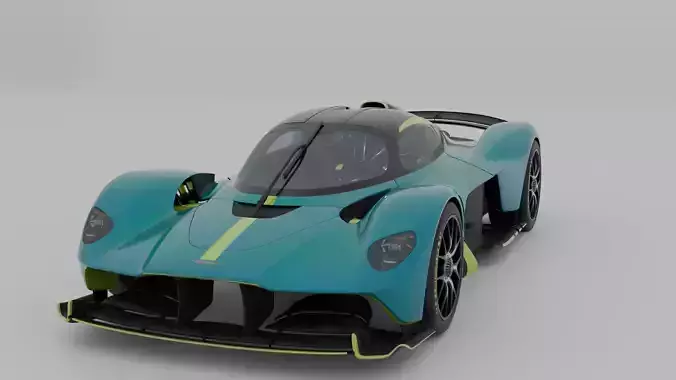 Aston Martin Valkyrie 3D model