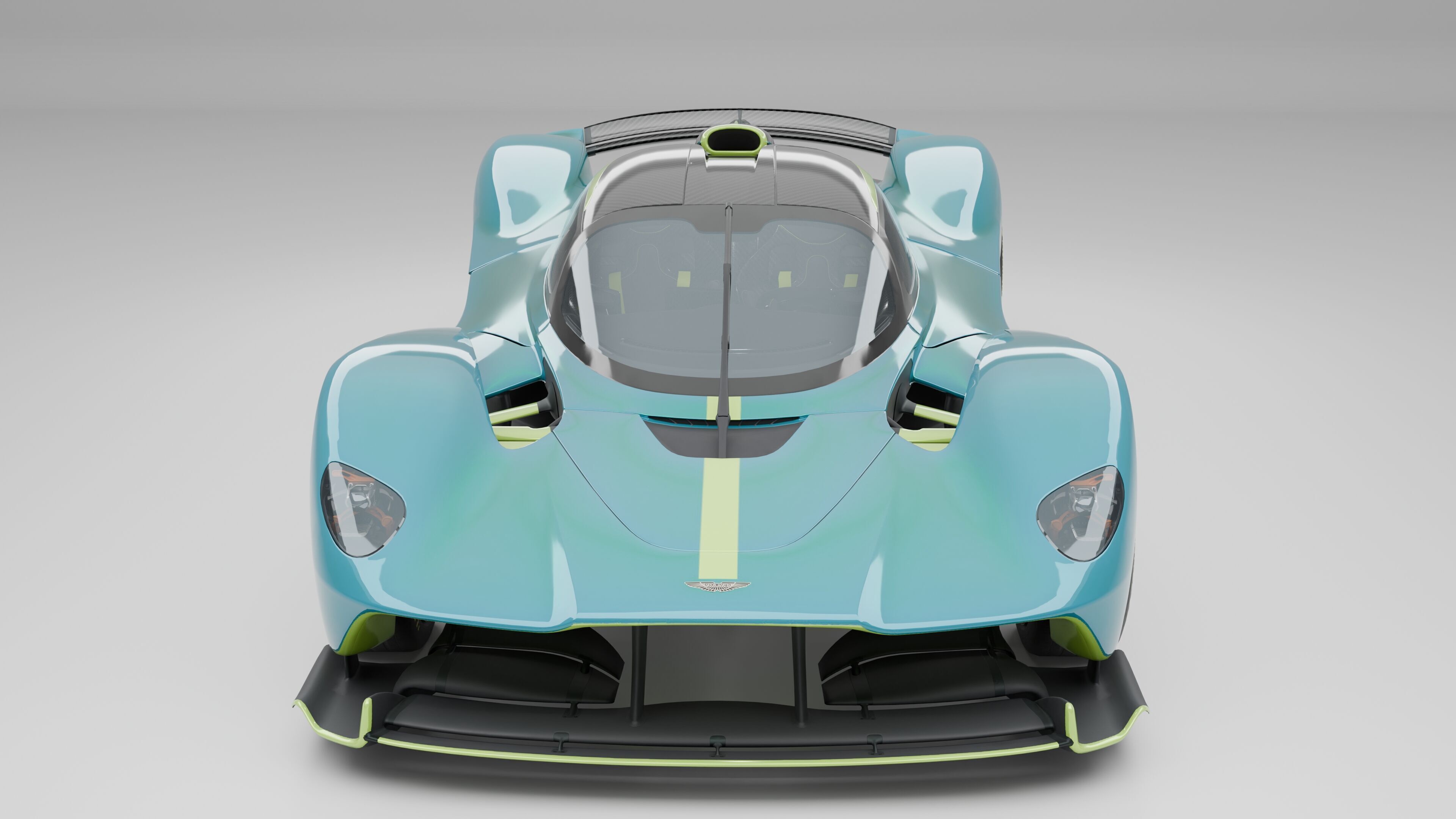 Aston Martin Valkyrie 3D model_3