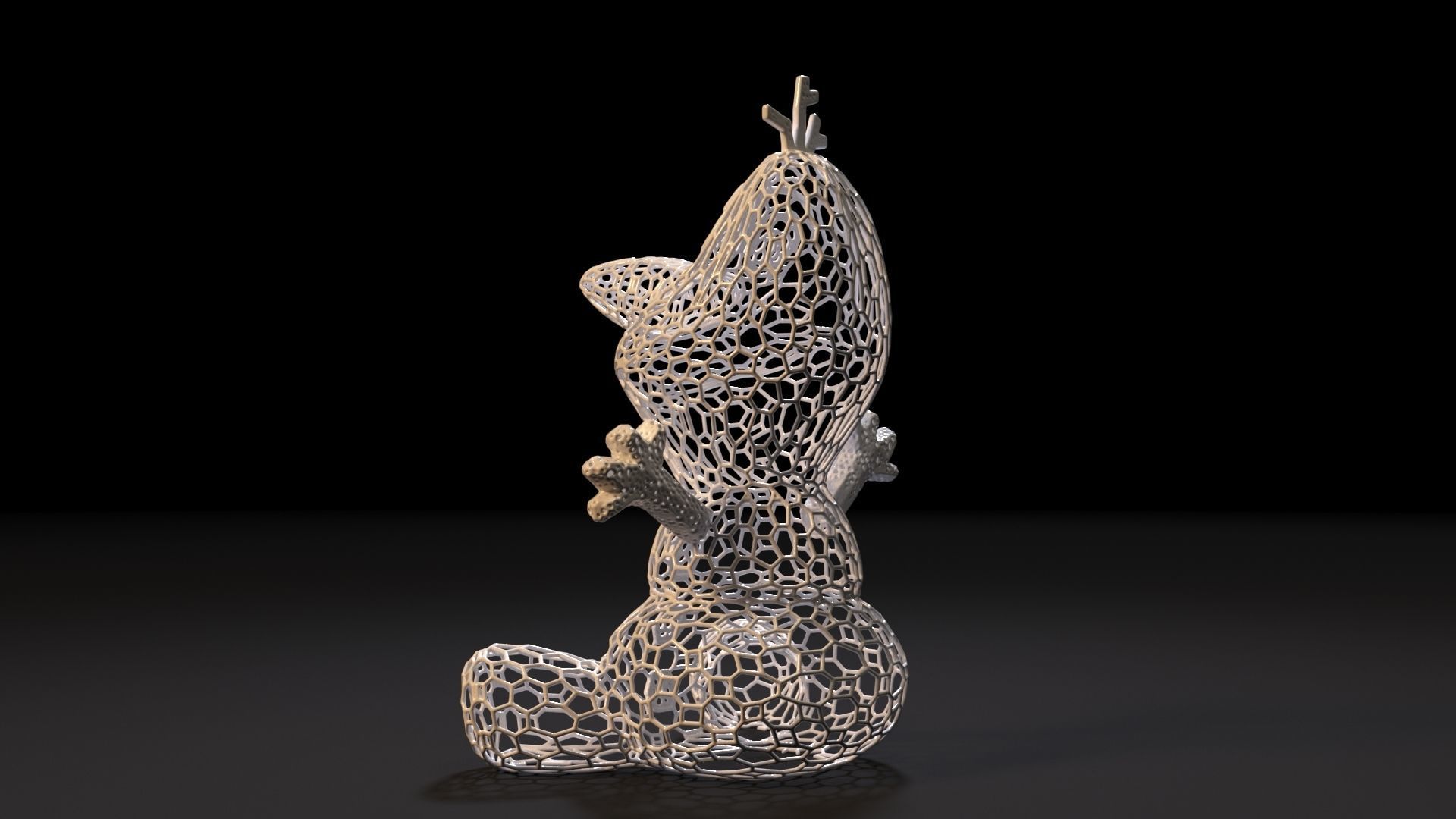 Olaf Frozen 3D print model_3