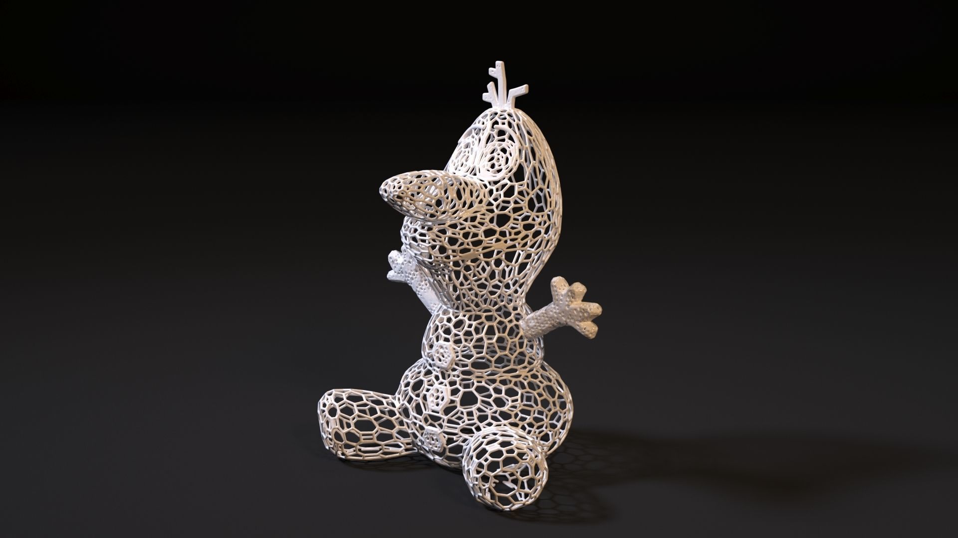 Olaf Frozen 3D print model_1