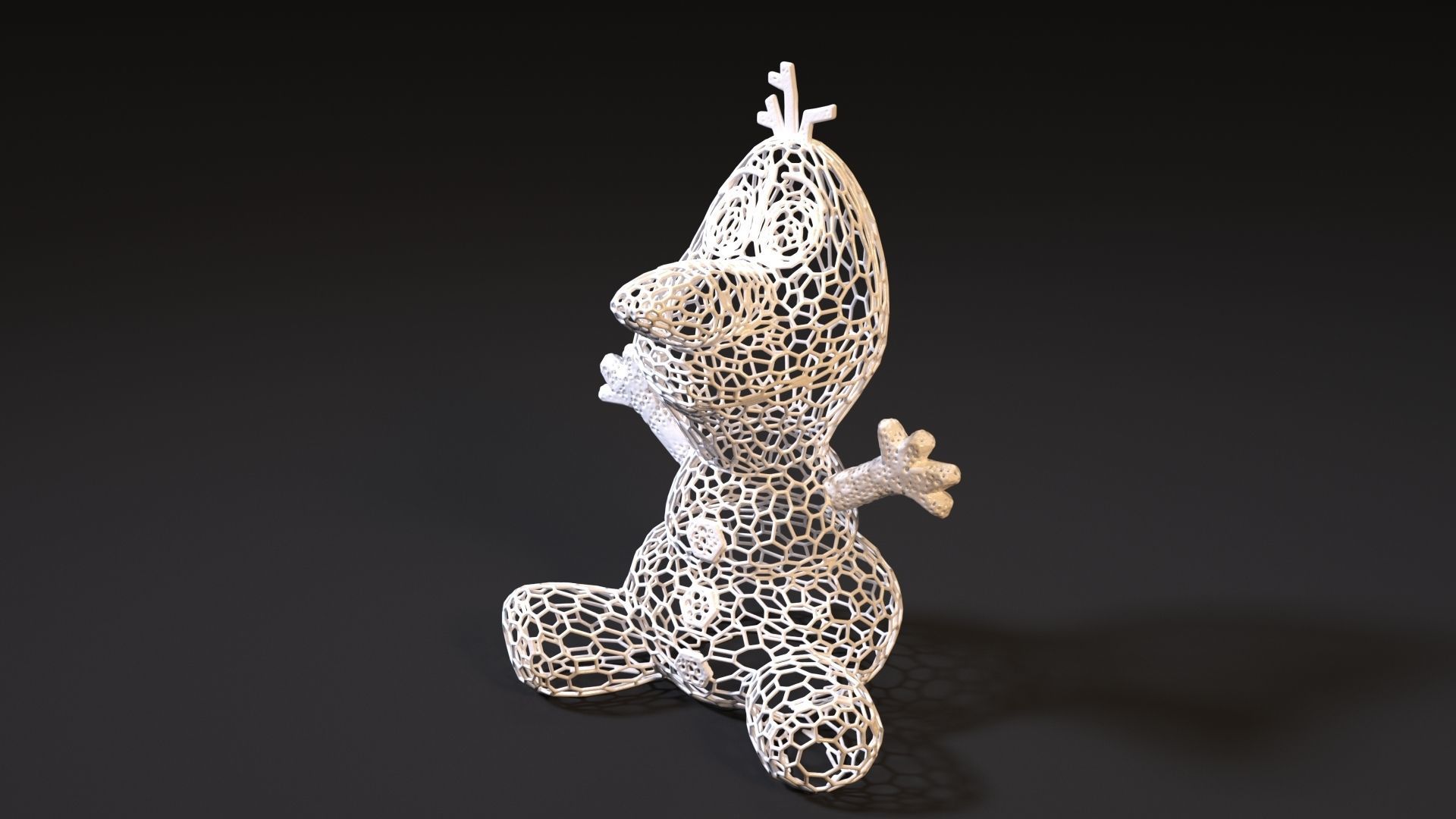 Olaf Frozen 3D print model_10