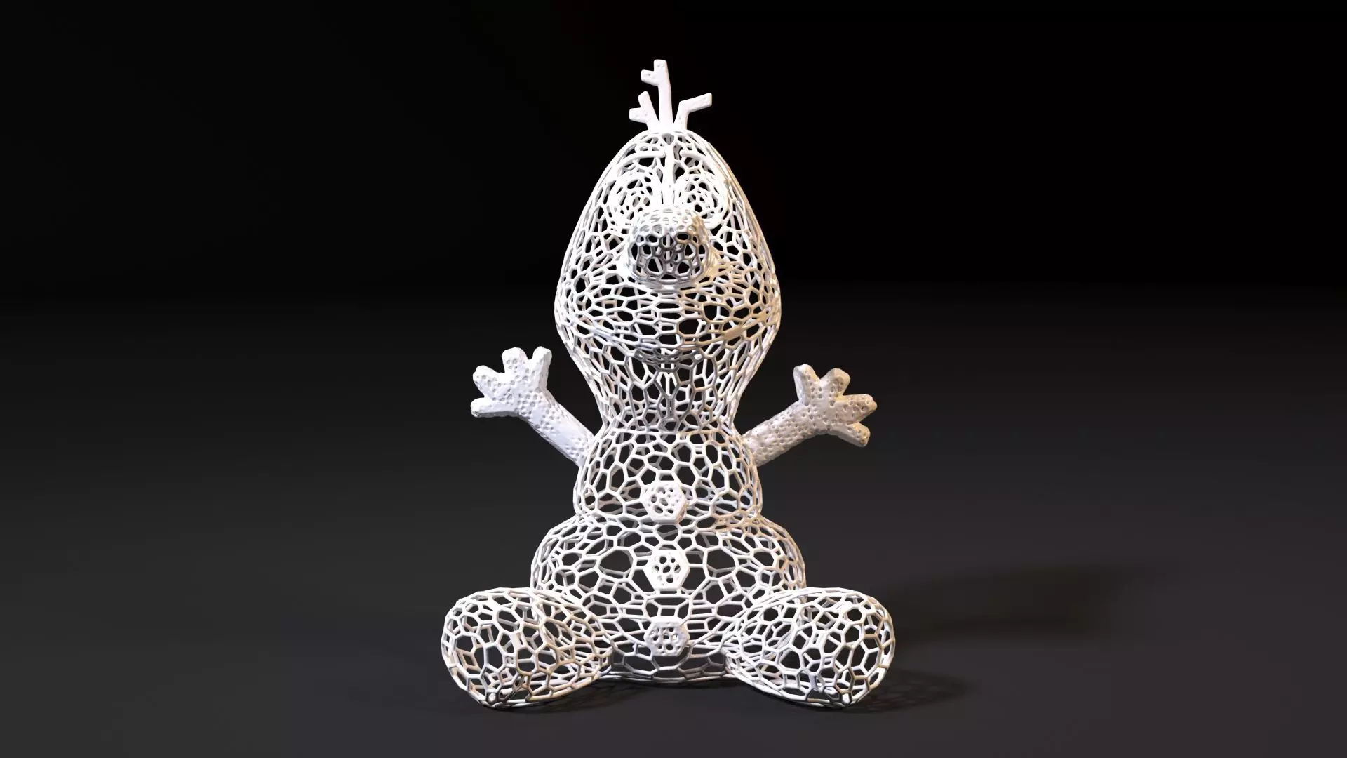 Olaf Frozen 3D print model_0