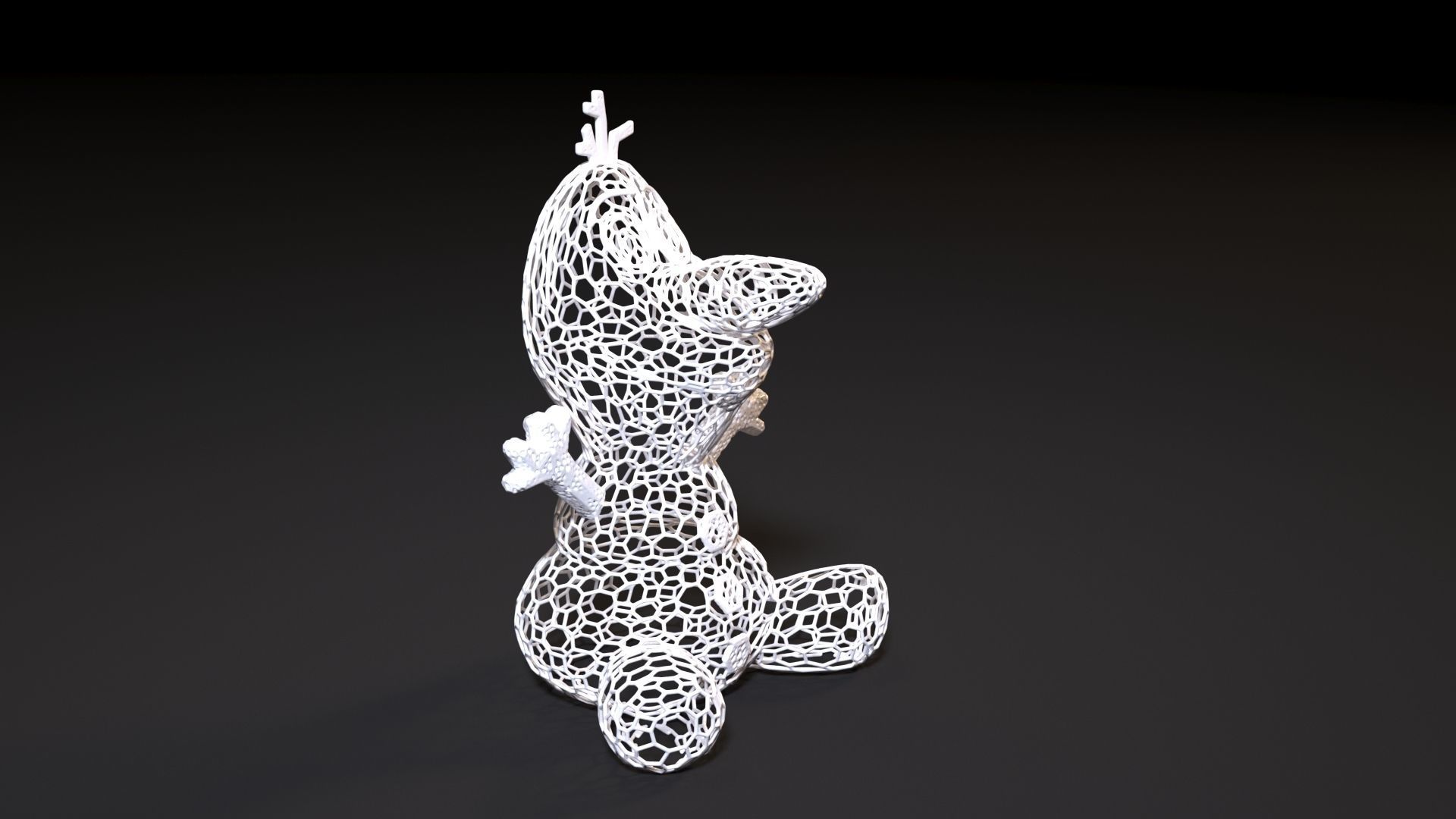 Olaf Frozen 3D print model_7