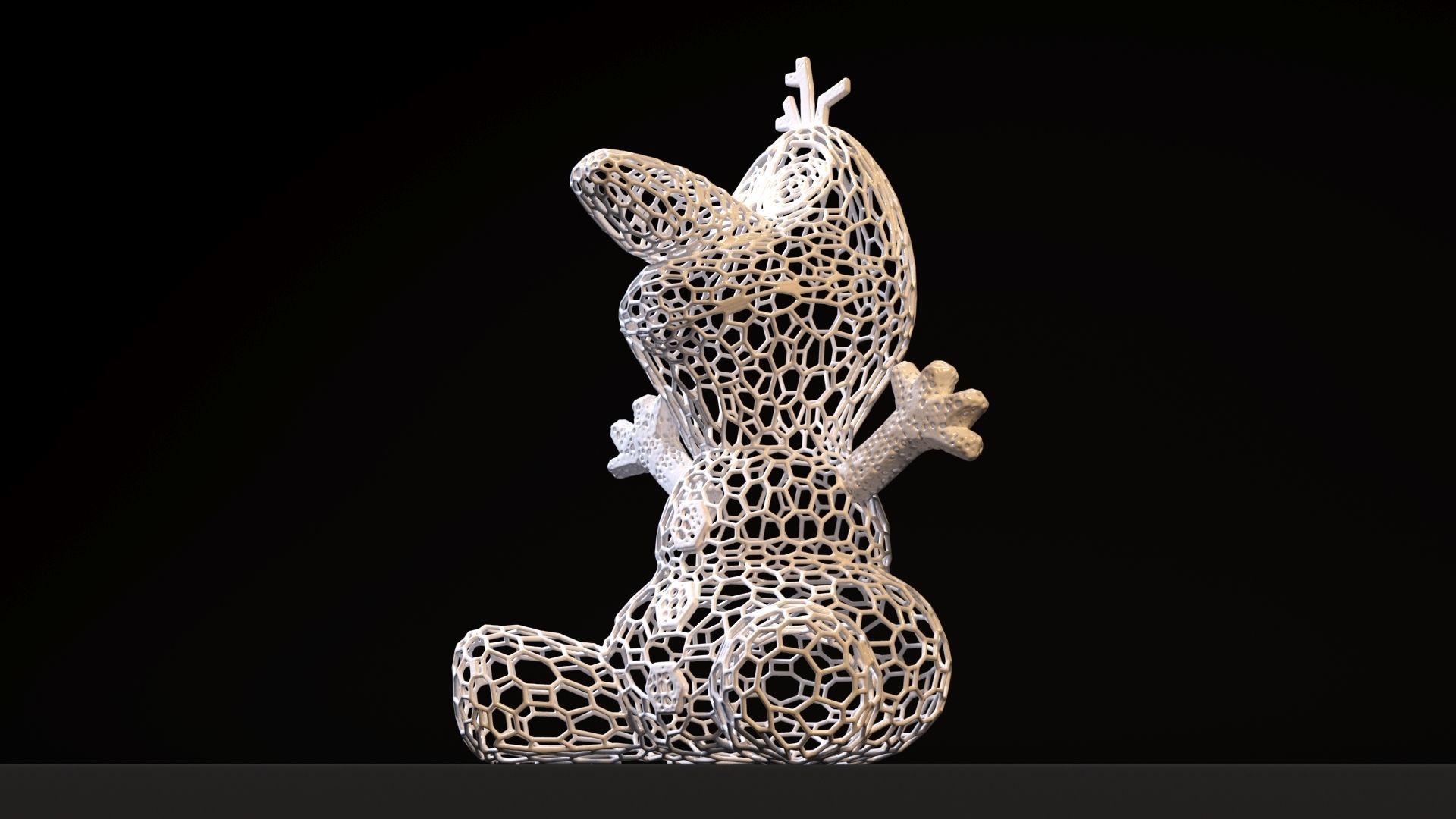 Olaf Frozen 3D print model_9