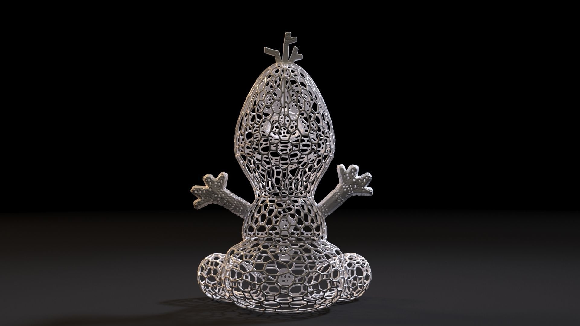 Olaf Frozen 3D print model_4