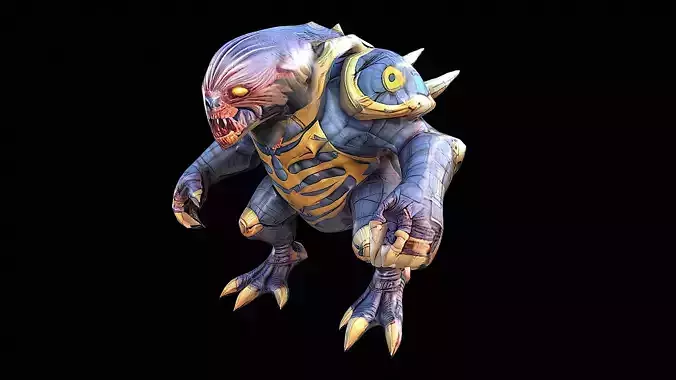 Helldivers inspired creature