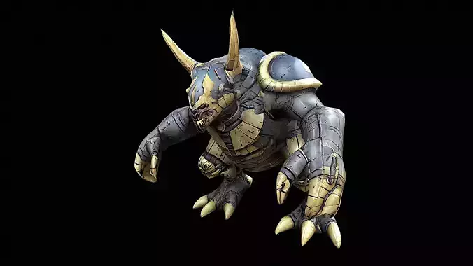 Helldivers inspired creature