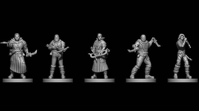 ELF WARRIOR MINIATURES BUNDLE