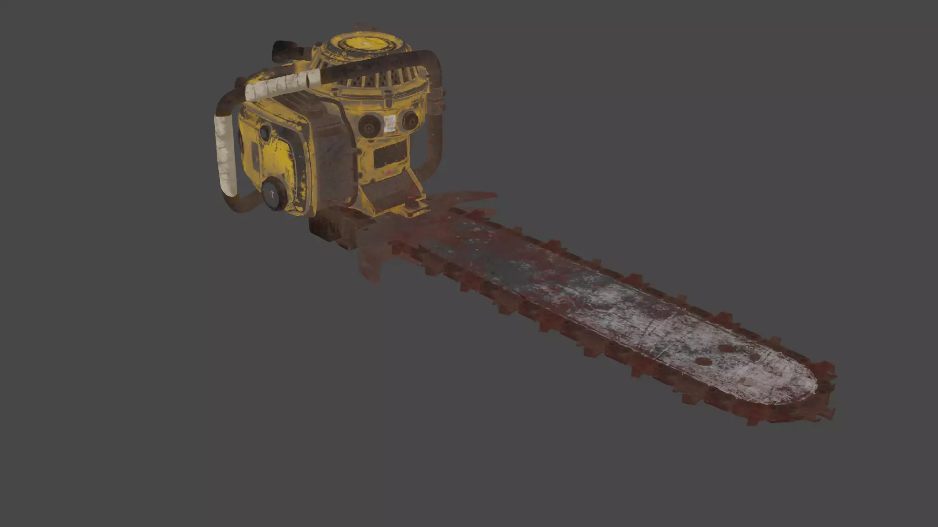 Chainsaw 3D model_0