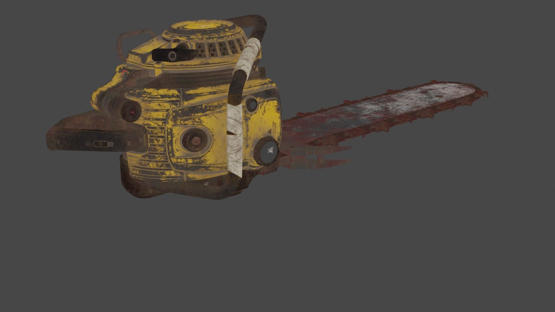 Chainsaw 3D model_1