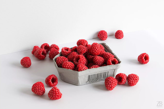 Raspberry Free 3D model