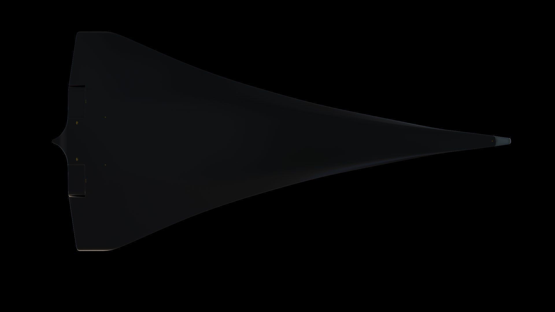 Raven - B Model - Hypersonic Business Jet 8K 3D model_10