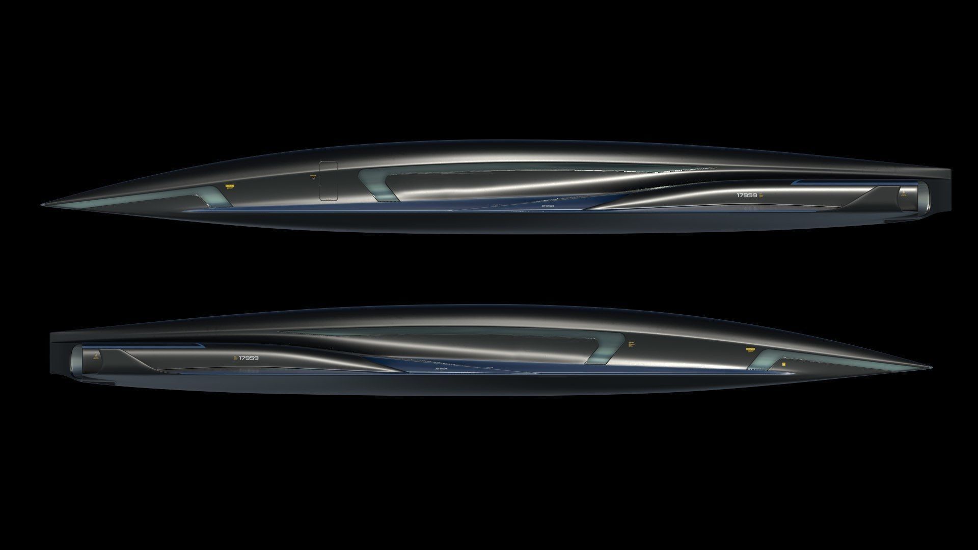 Raven - B Model - Hypersonic Business Jet 8K 3D model_1
