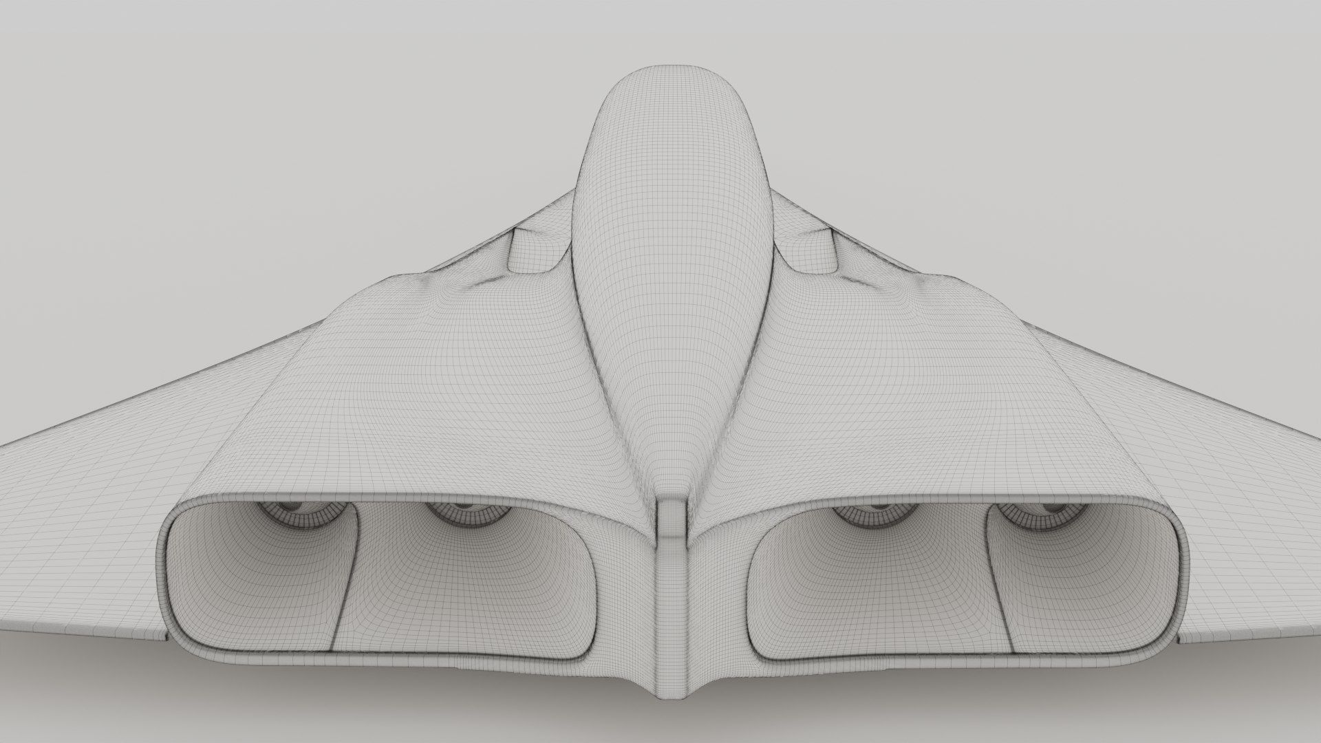 Raven - B Model - Hypersonic Business Jet 8K 3D model_51