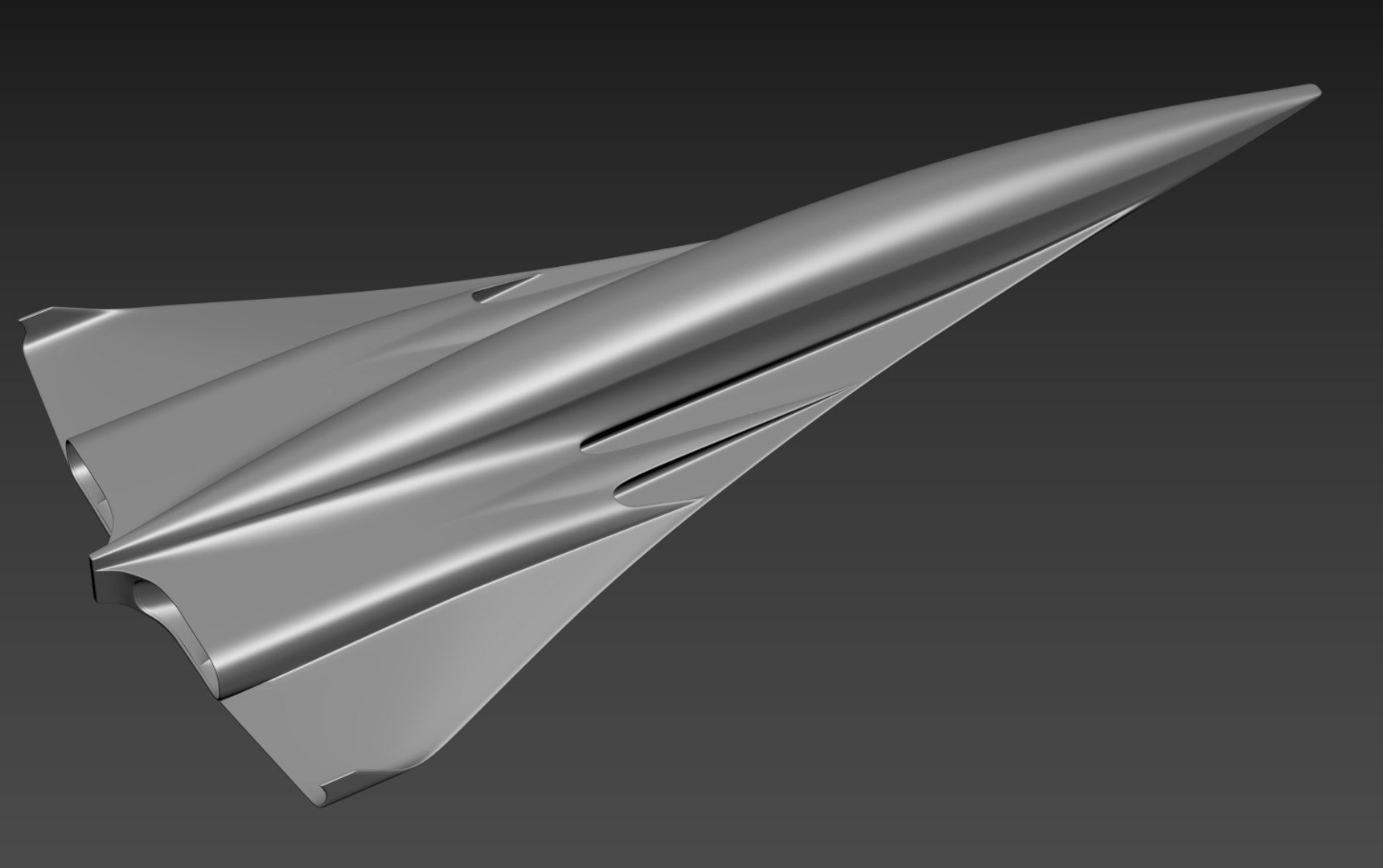 Raven - B Model - Hypersonic Business Jet 8K 3D model_17