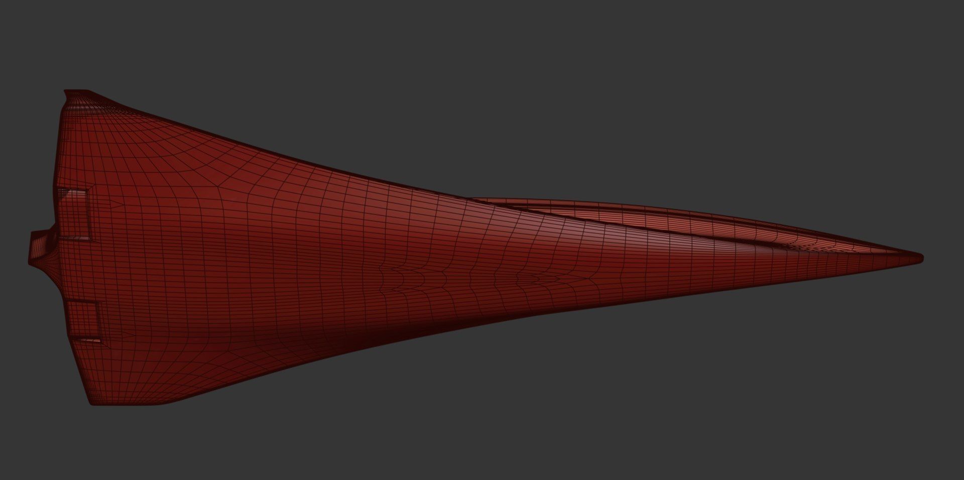 Raven - B Model - Hypersonic Business Jet 8K 3D model_19