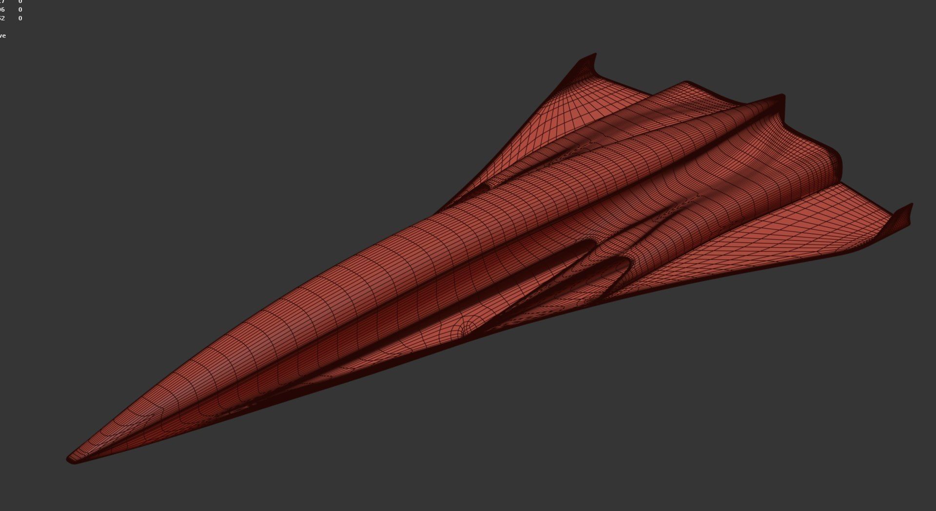 Raven - B Model - Hypersonic Business Jet 8K 3D model_18