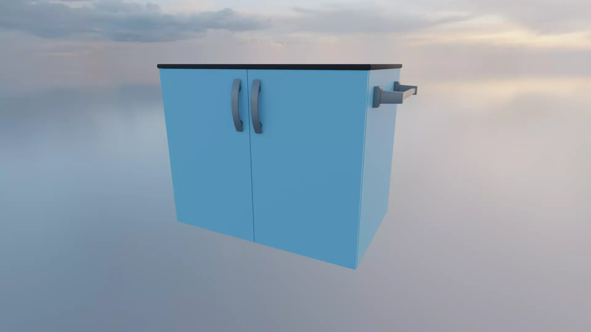 Bathroom Drawer Free low-poly 3D model