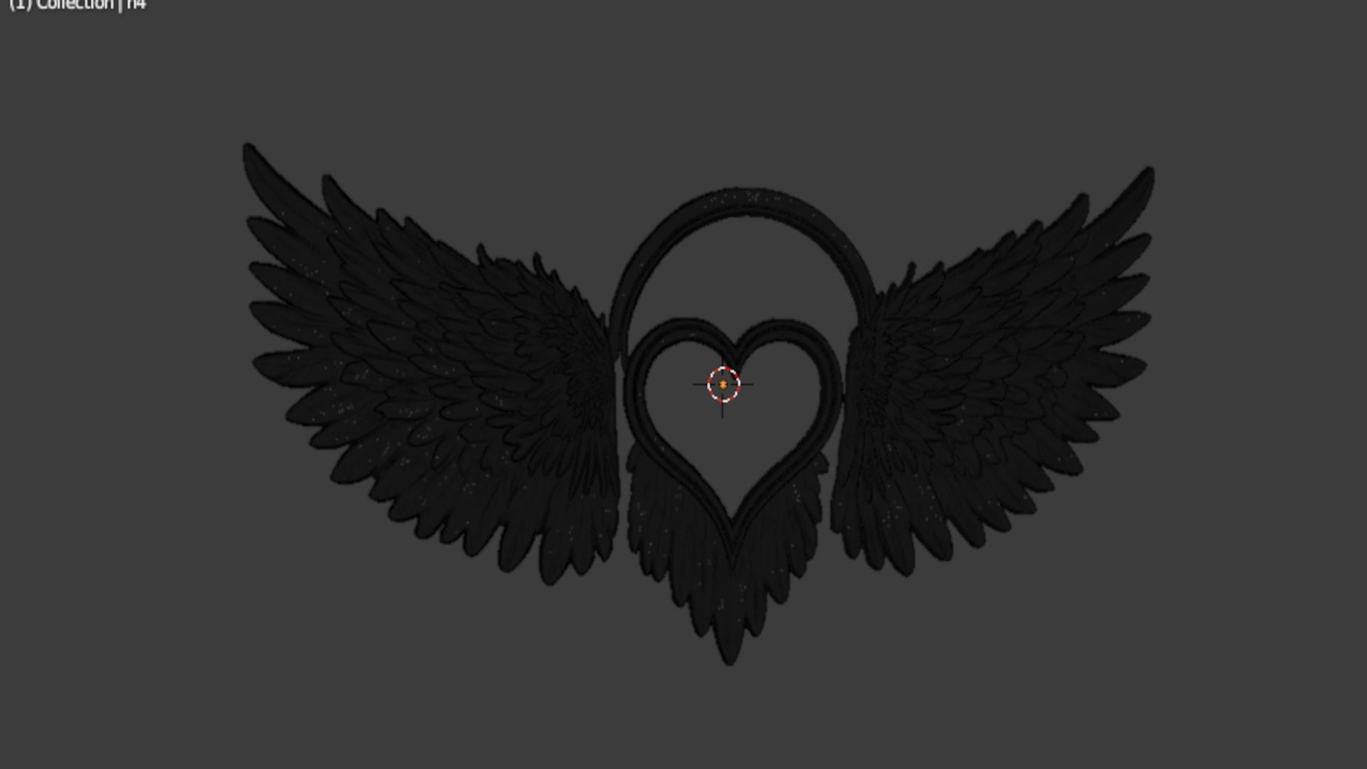 Wings Printable carved decor 18 3D print model_7