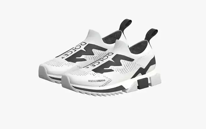 Sneakers Dolce Gabbana Sorrento Shoe  Low-poly 3D model