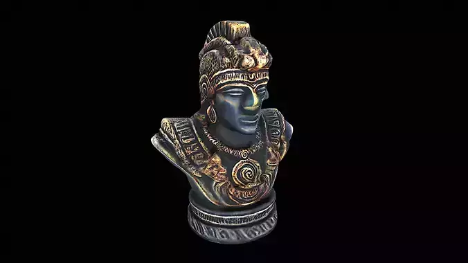 aztec statue sculpture