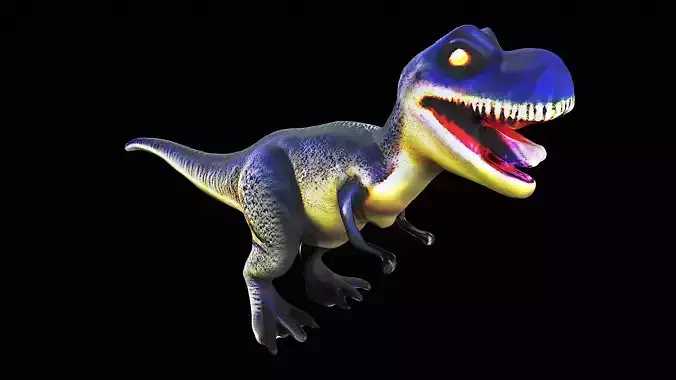cartoon t-rex dinosaur