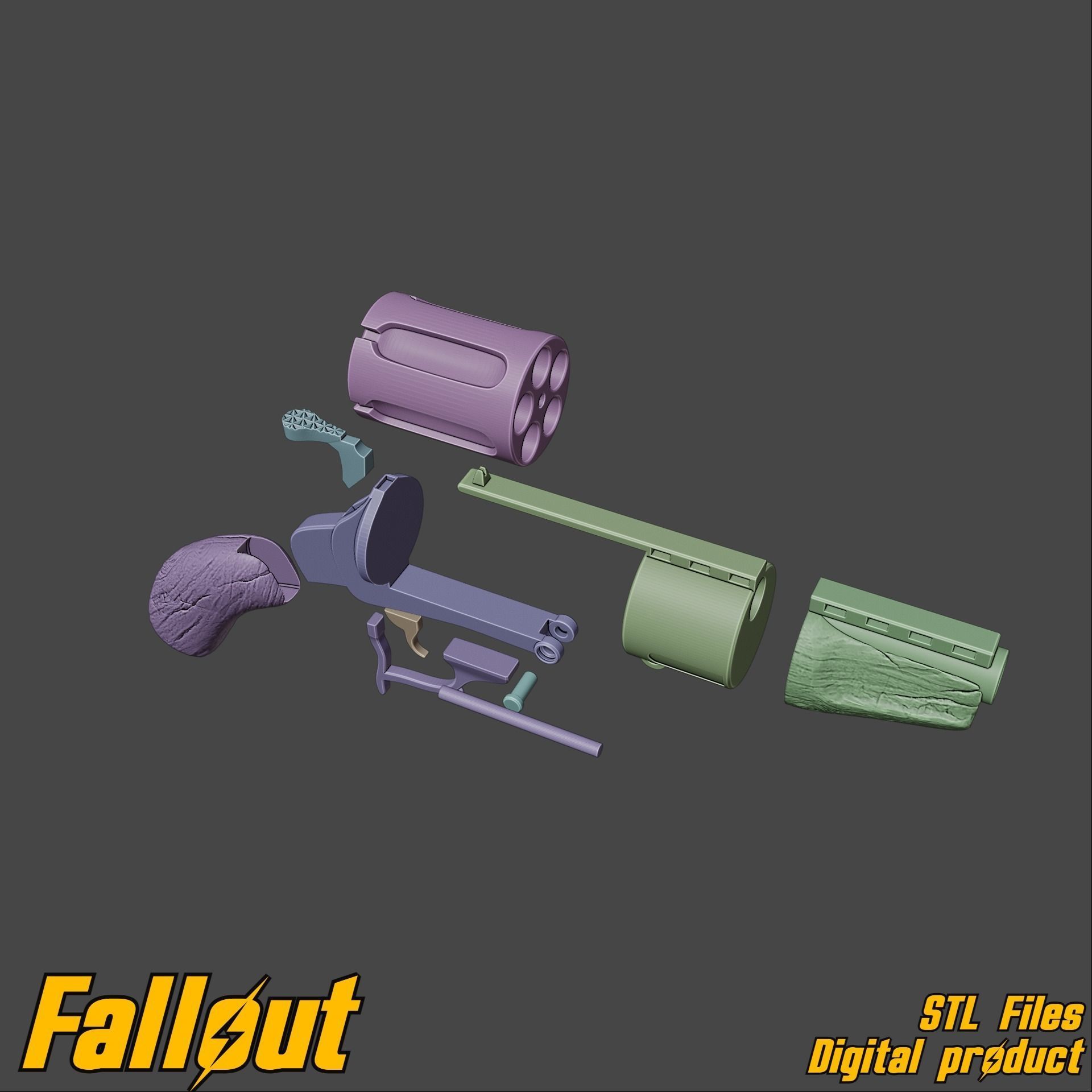 Cooper Howard Ghoul Prop Fallout Amazon TV Series STL 3D print model_7