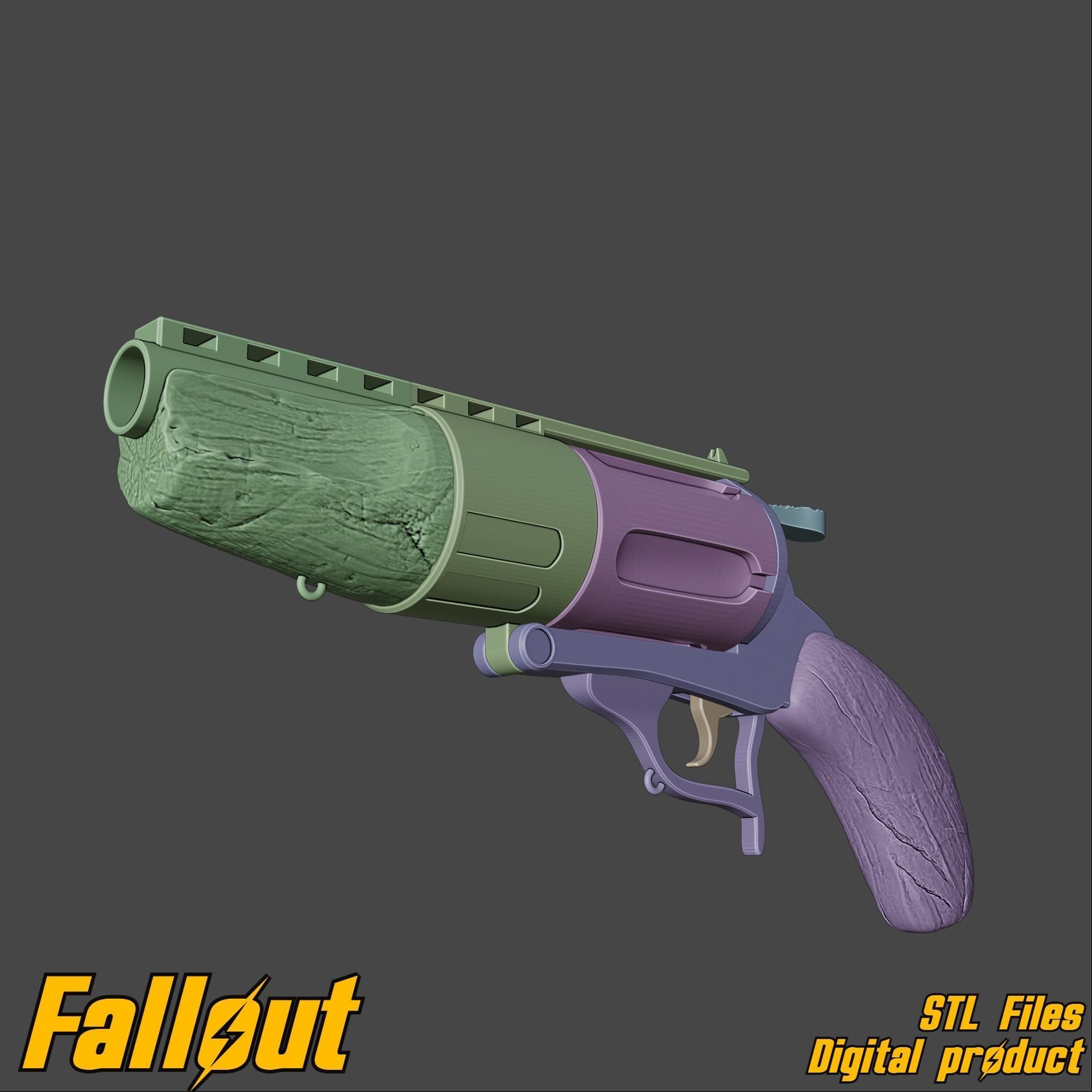 Cooper Howard Ghoul Prop Fallout Amazon TV Series STL 3D print model_8