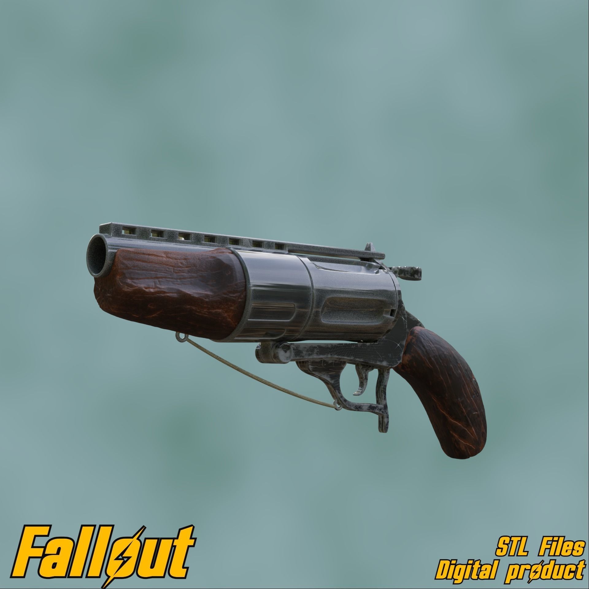 Cooper Howard Ghoul Prop Fallout Amazon TV Series STL 3D print model_5