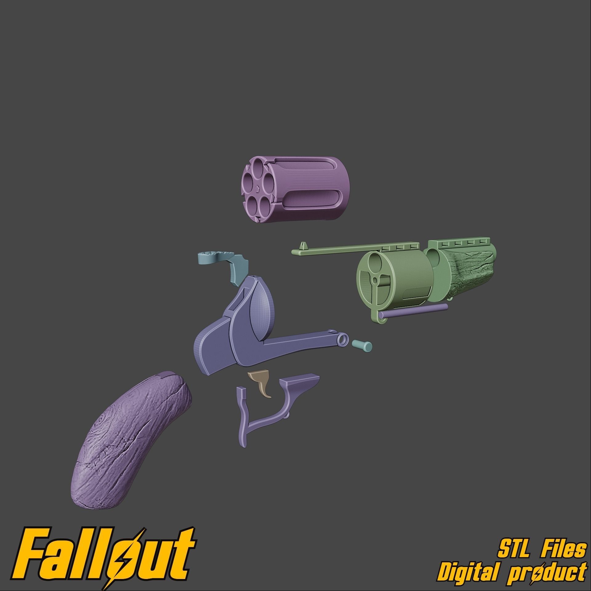 Cooper Howard Ghoul Prop Fallout Amazon TV Series STL 3D print model_12