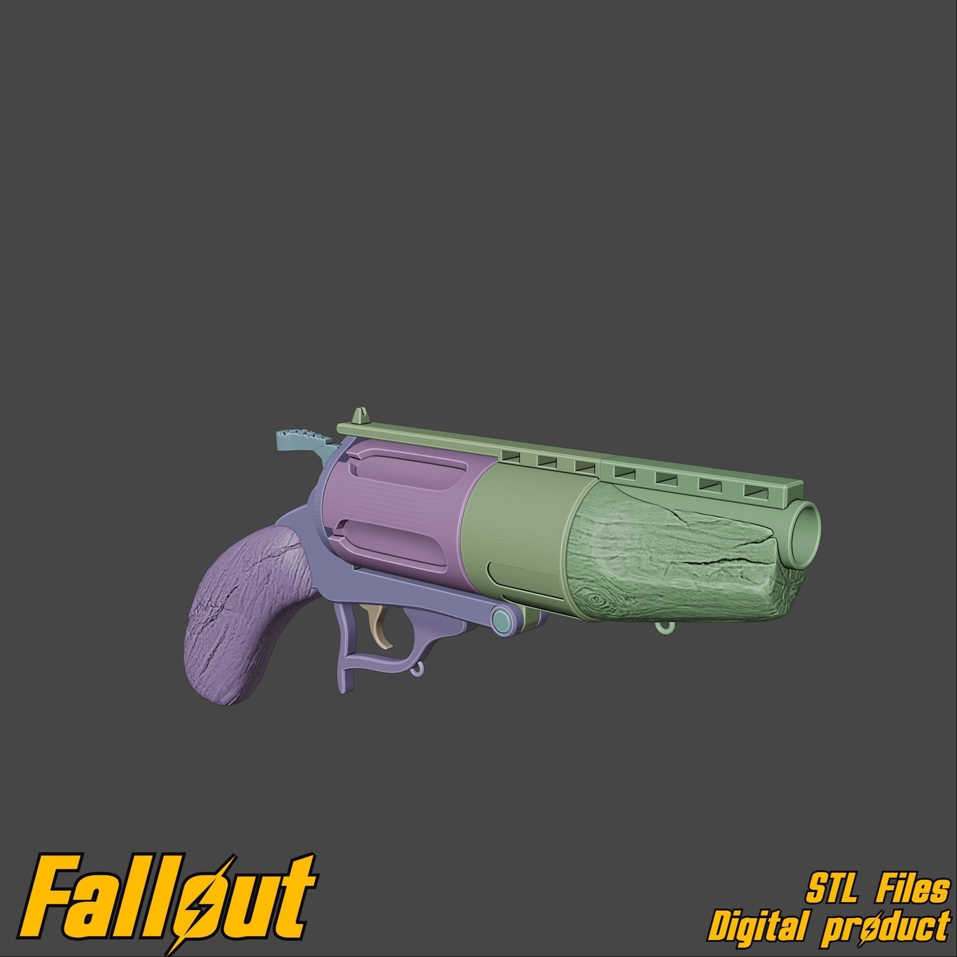 Cooper Howard Ghoul Prop Fallout Amazon TV Series STL 3D print model_9