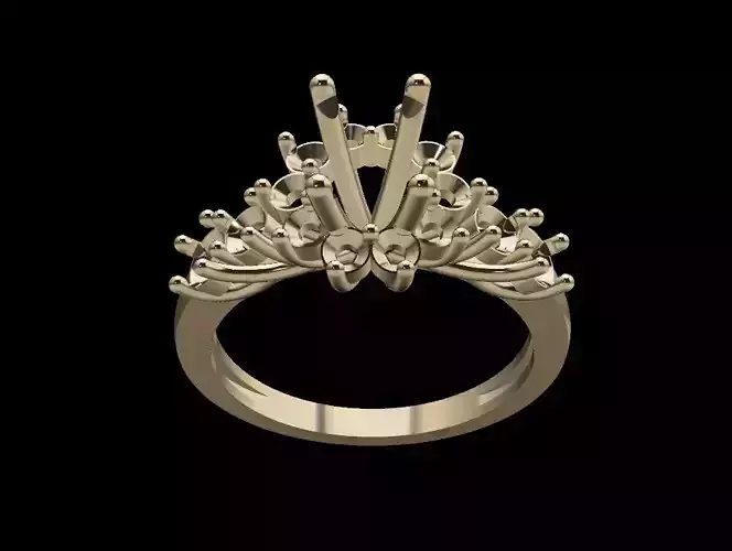 Women Ring 3D print model