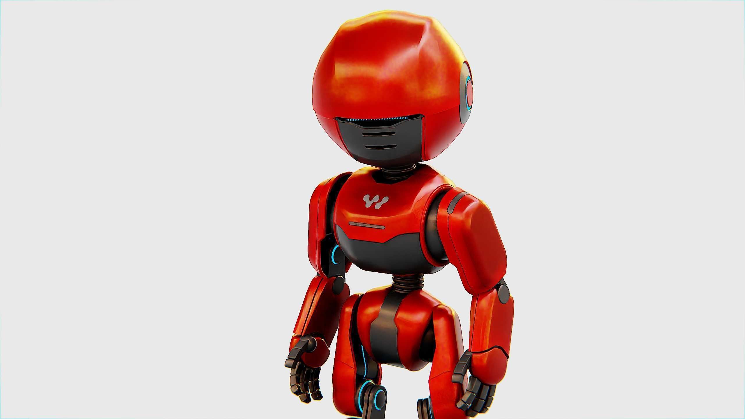 TOY BOT MESSY  Rigged for Unreal Engine - Unity - MIXAMO  3D model_22