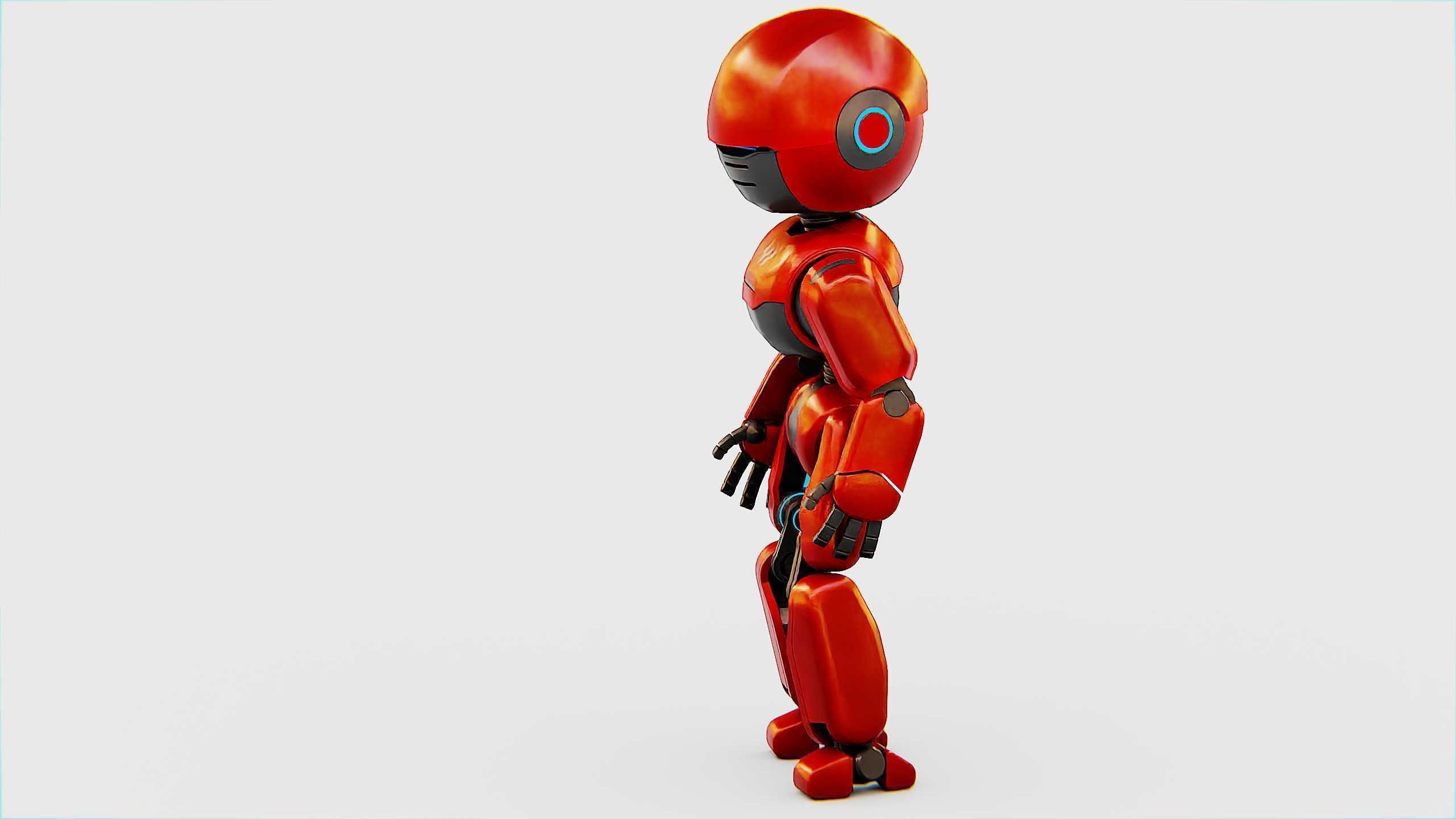 TOY BOT MESSY  Rigged for Unreal Engine - Unity - MIXAMO  3D model_5