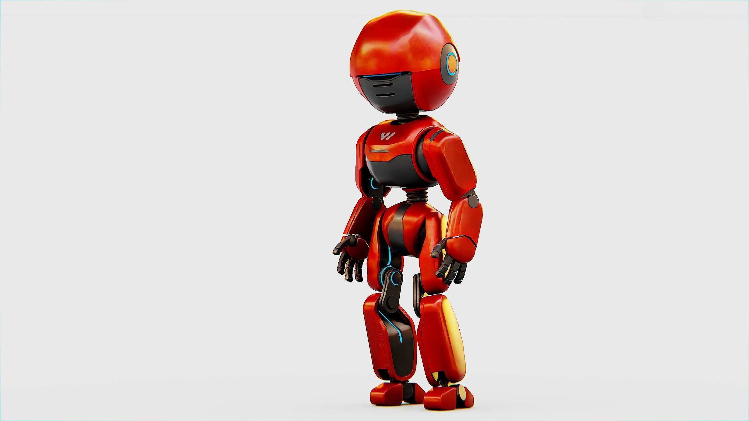 TOY BOT MESSY  Rigged for Unreal Engine - Unity - MIXAMO  3D model_2