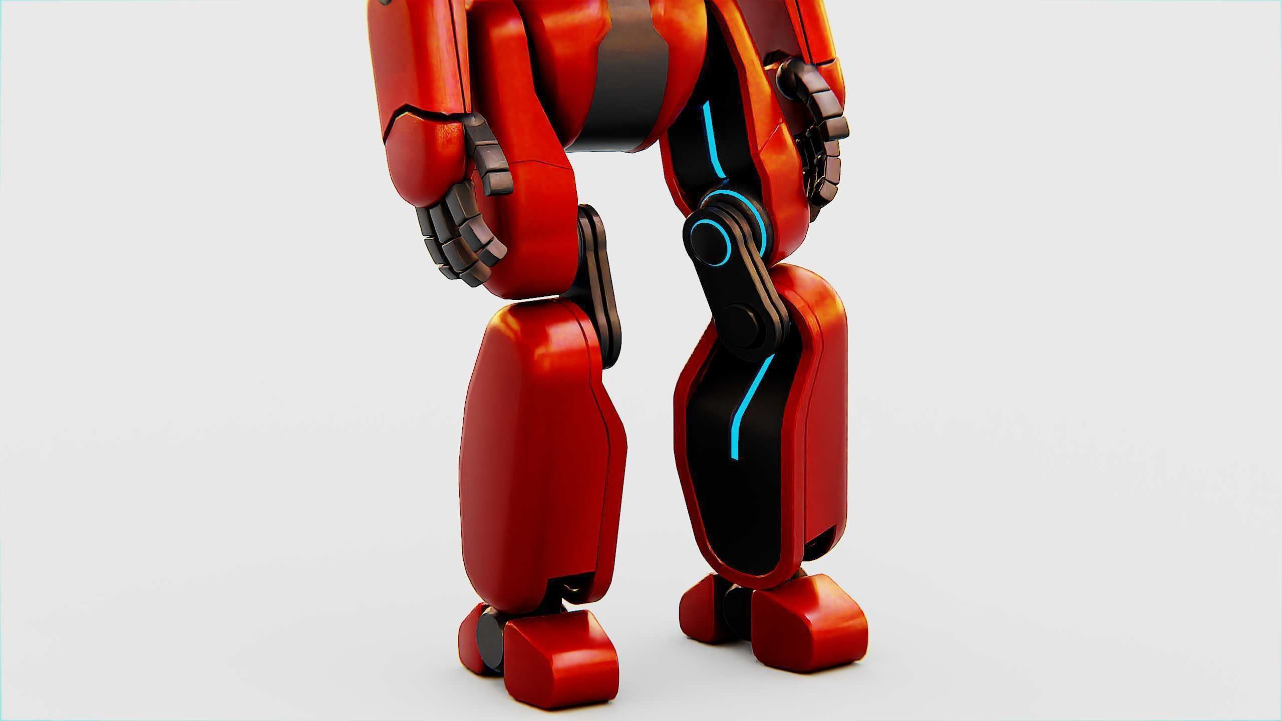 TOY BOT MESSY  Rigged for Unreal Engine - Unity - MIXAMO  3D model_27